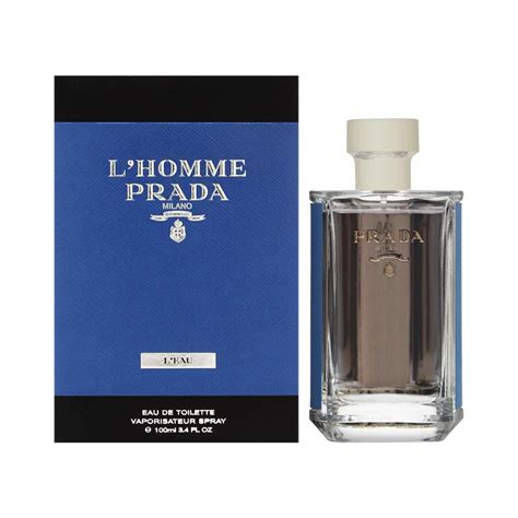 prada l homme eau de toilette 3.4 oz 100ml spray|Prada l'homme edt 50ml.